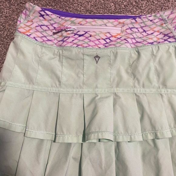 Ivivva Set the Pace Ruffle Tennis Skirt Skort Girl's Size 14 - Picture 4 of 8